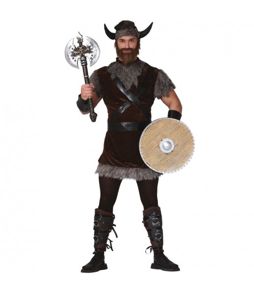 Fato de Viking bárbaro para homem