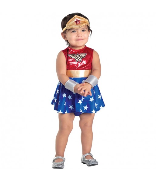 Disfarce de Wonder Woman para bebé