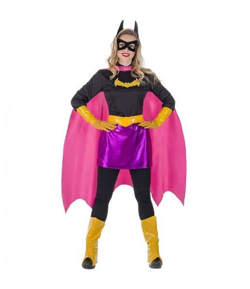 Disfarce original Super Heroína Morcego mulher ao melhor preço