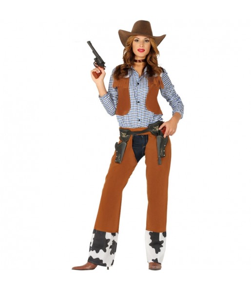 Disfarce original Cowgirl Rodeio mulher ao melhor preço