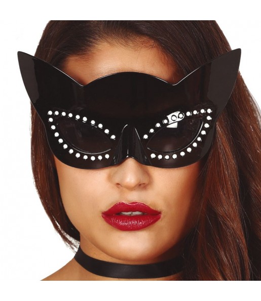 Os óculos mais engraçados Catwoman para festas de fantasia