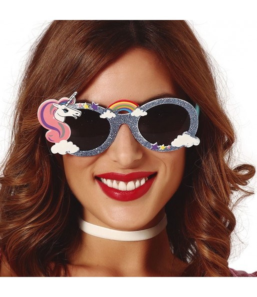 Os óculos mais engraçados Unicórnio para festas de fantasia