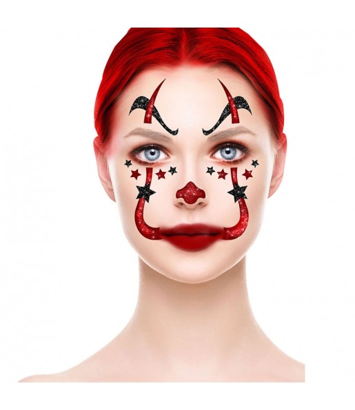 Kit de Maquilhagem Clown IT para completar o seu disfarce assutador