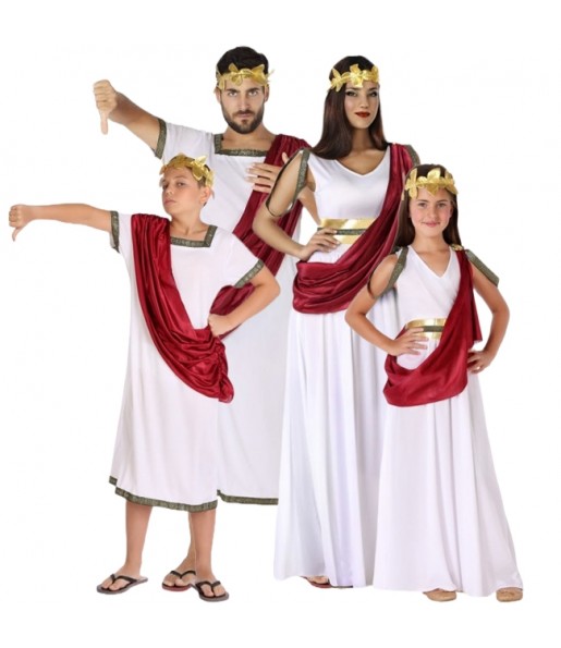 Disfarces de Imperadores de Roma para grupos e famílias