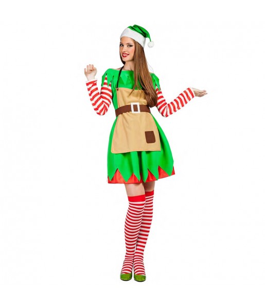 Disfarce original Elfa Natalícia mulher ao melhor preço