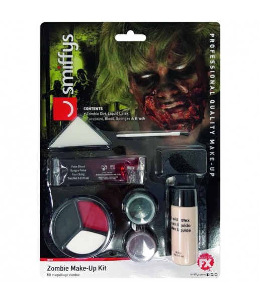 Kit de maquilhagem apocalipse dos zombies