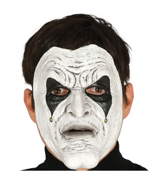 Máscara Assassino Jester para completar o seu fato Halloween e Carnaval