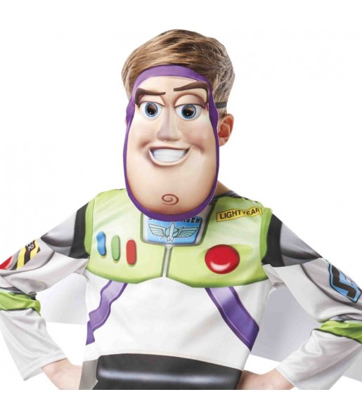Máscara Buzz Lightyear Toy Story crianças para completar o seu fato Halloween e Carnaval