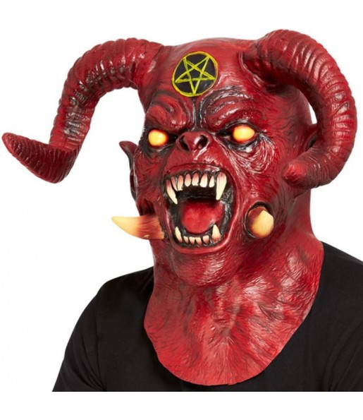 Máscara demónio satânico