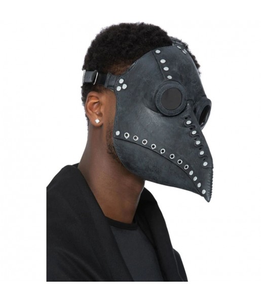 Máscara de peste negra para completar o seu disfarce assutador