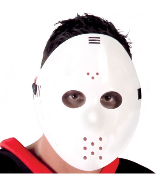 Máscara Jason Hockey para completar o seu fato Halloween e Carnaval