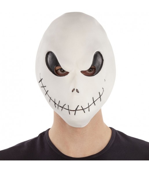 Máscara de Jack Skellington para completar o seu fato Halloween e Carnaval