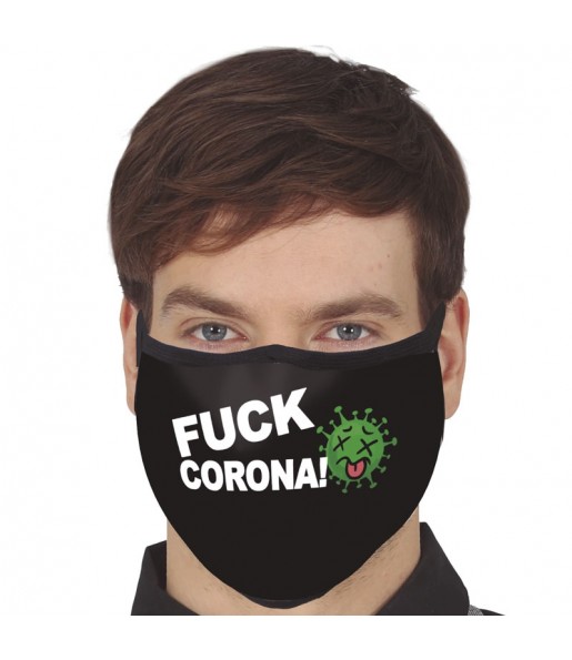 Máscara Fuck Coronavirus de proteção para adulto