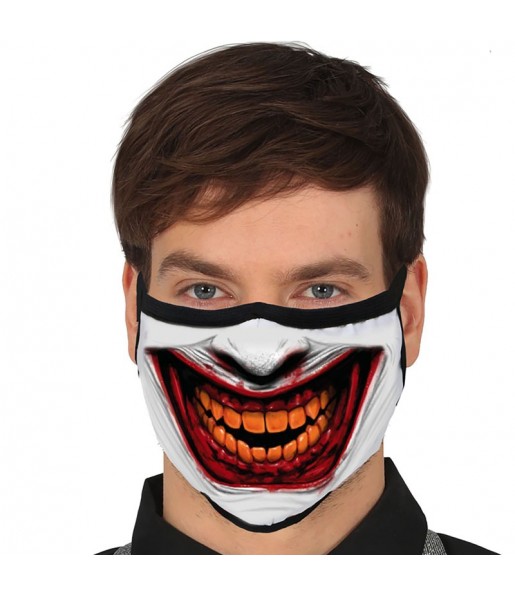 Máscara Joker de proteção para adulto