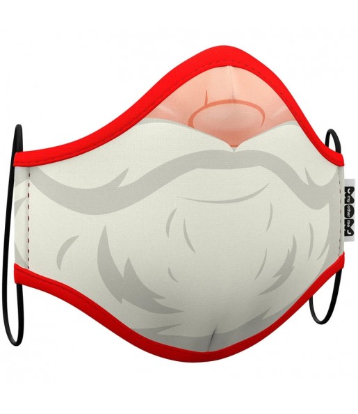 Máscara Pai Natal de proteção para adulto
