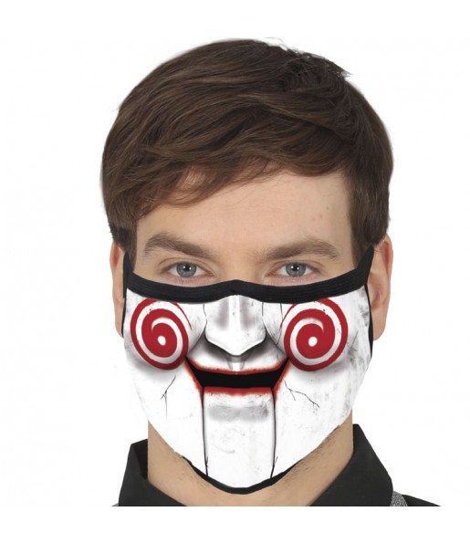 Máscara Saw de proteção para adulto