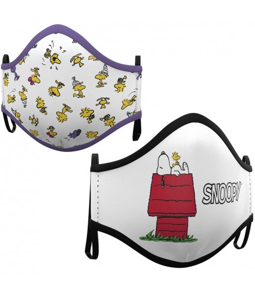 Máscara Snoopy House de proteção para adulto