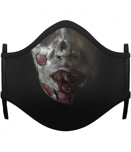 Máscara Zombie Mulher de proteção para adulto