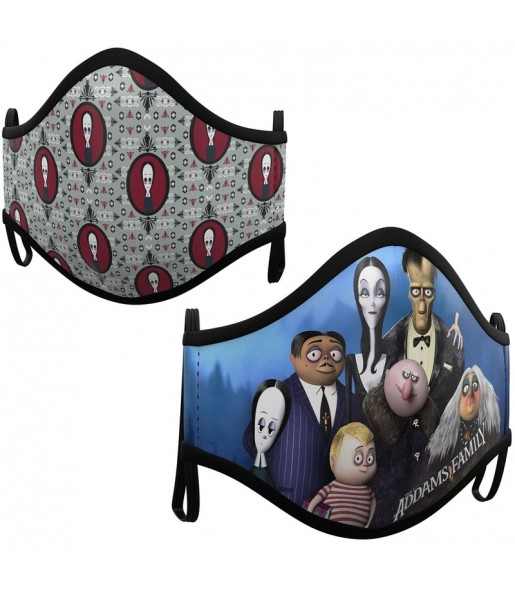 Máscara A Família Addams de proteção para crianças