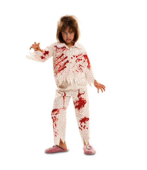 Disfarce Halloween Zombie pijama meninas para uma festa Halloween