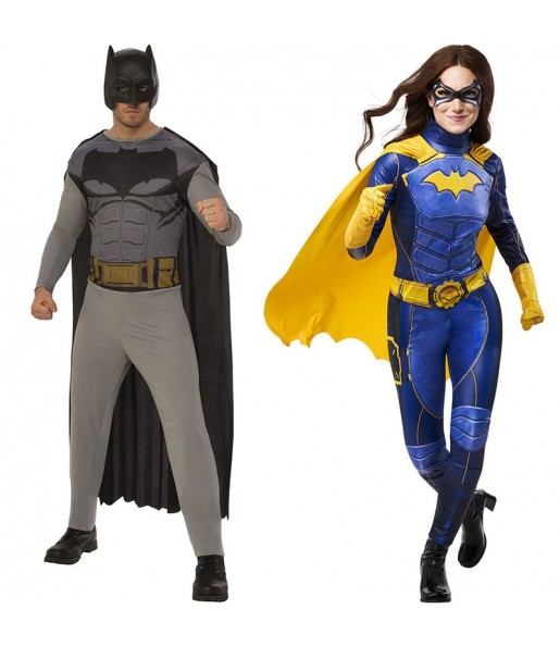 Fatos de casal Batmans