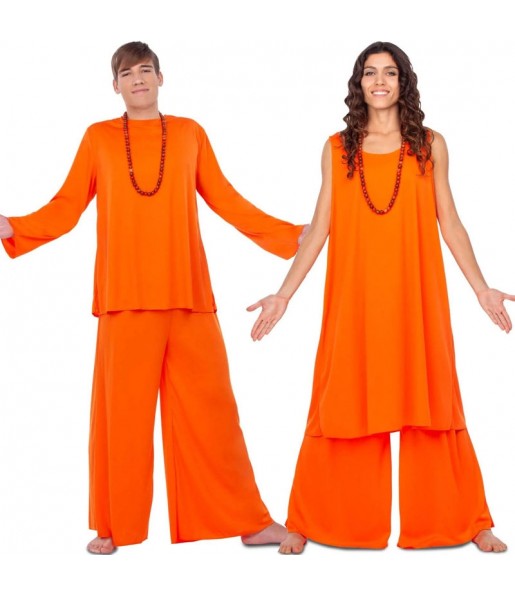 O casal Budistas Hare Krishna original e engraçado para se disfraçar com o seu parceiro
