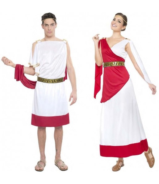 O casal Deuses gregos original e engraçado para se disfraçar com o seu parceiro
