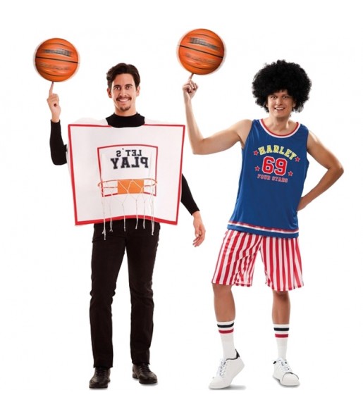O casal NBA All Star original e engraçado para se disfraçar com o seu parceiro