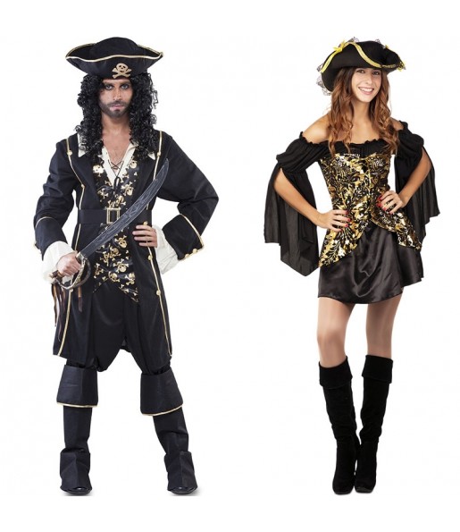 Fatos de casal Piratas da Noite