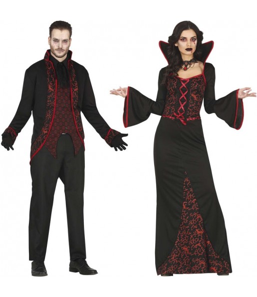 Fatos de casal Vampiros da Transilvânia