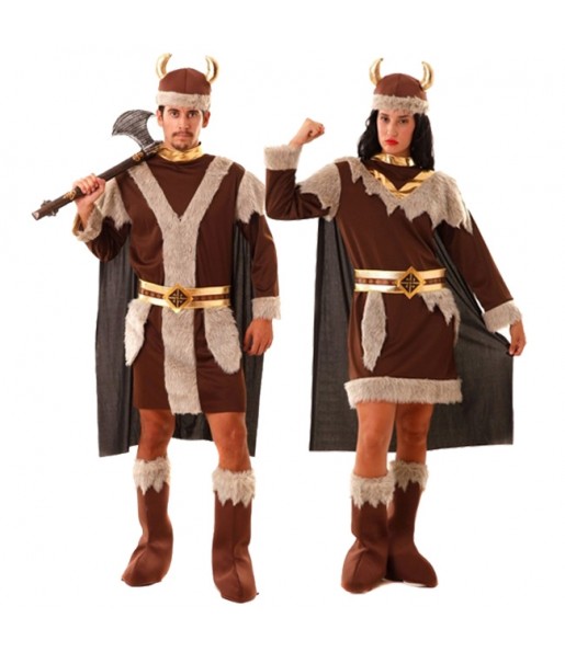 O casal Vikings original e engraçado para se disfraçar com o seu parceiro