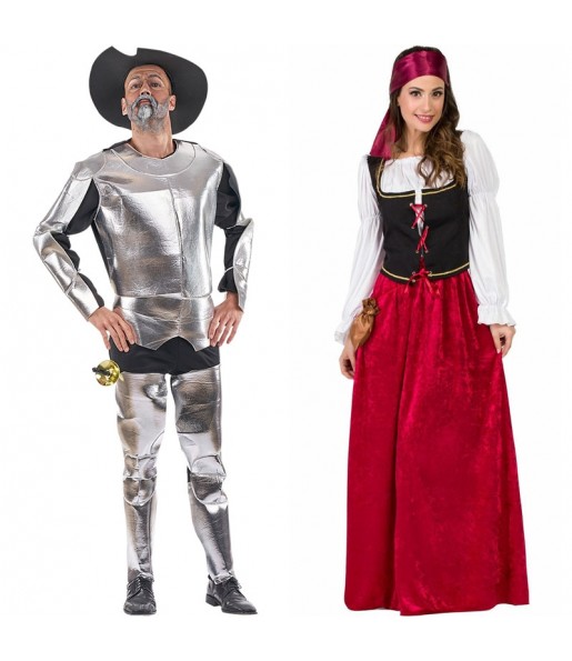 O casal Dom Quixote e Dulcinea original e engraçado para se disfraçar com o seu parceiro
