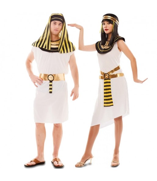 O casal Egípcios do Cairo original e engraçado para se disfraçar com o seu parceiro
