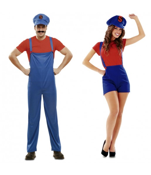 O casal Super Mario original e engraçado para se disfraçar com o seu parceiro