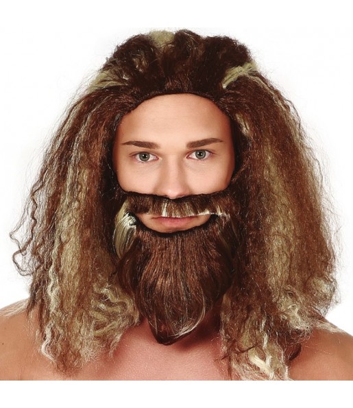 A Peruca Aquaman com barba mais engraçada para festas de fantasia