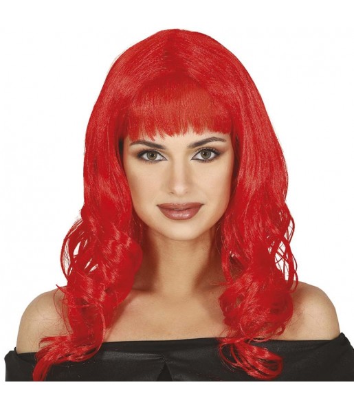 Peruca Barbie com cabelo vermelho para completar o seu disfarce