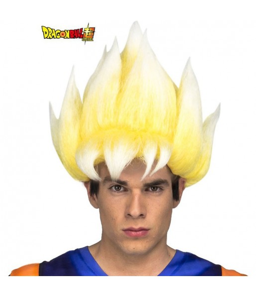 A Peruca Goku Super Saiyan adulto mais engraçada para festas de fantasia