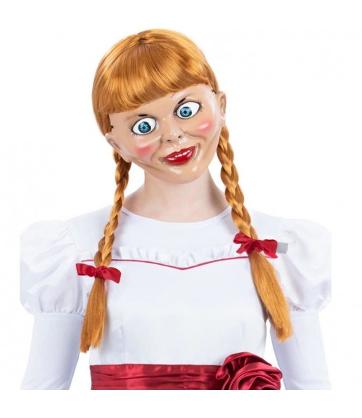 Peruca Annabelle Doll para completar o seu disfarce assutador