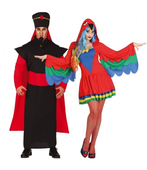 Pareja de Jafar y Loro