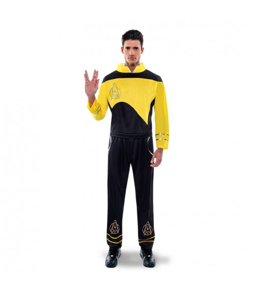 Disfarce Capitão Kirk Star Trek adulto divertidíssimo para qualquer ocasião