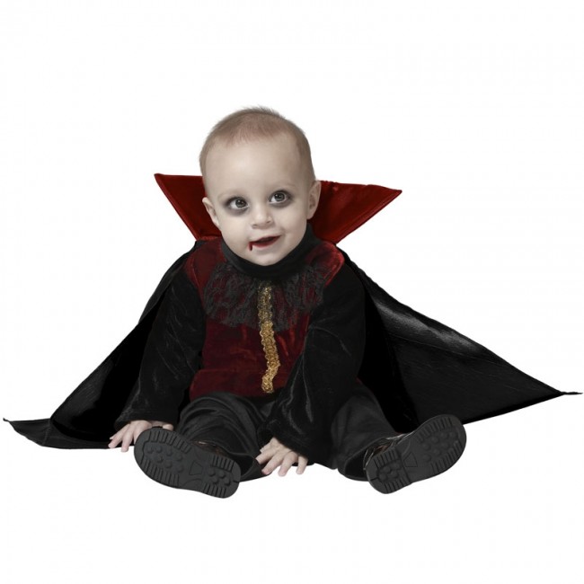 Fantasia de Halloween para meninas Menino bebê vampiro princesa
