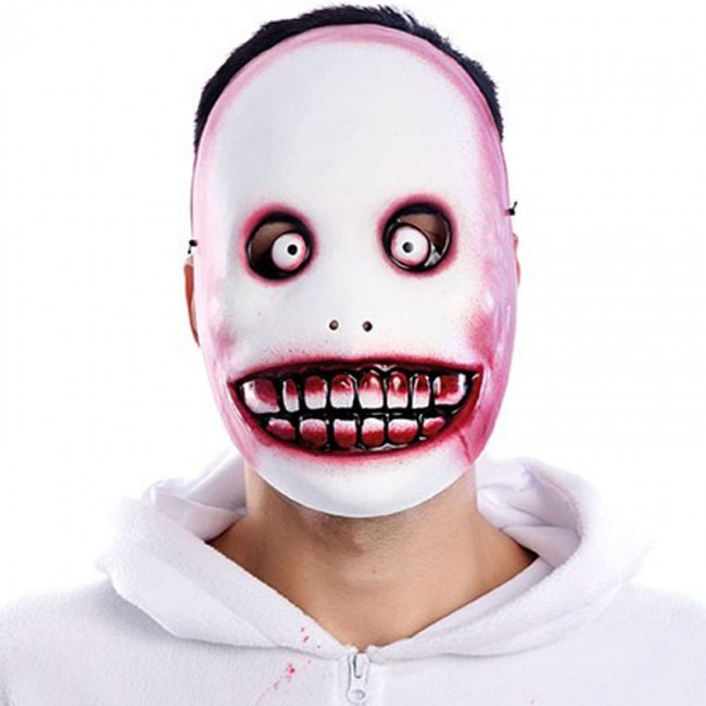 Máscara assustadora de terror Jeff The Killer para desfile de