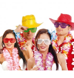 Os óculos mais engraçados Havaí para festas de fantasia