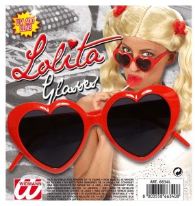 Os óculos mais engraçados Lolita para festas de fantasia