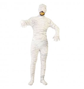 Fato de Múmia morphsuits adulto para a noite de Halloween 