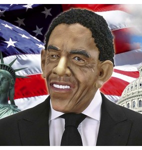 Máscara Barack Obama para completar o seu fato Halloween e Carnaval