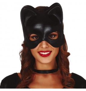 Máscara Catwoman para completar o seu fato Halloween e Carnaval