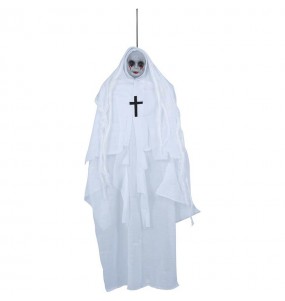 Pendente de freira possuída para Halloween