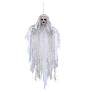 Pendente de mulher fantasma para Halloween