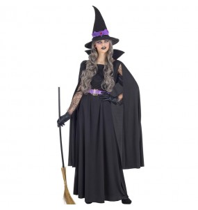 Fato de Bruxa Feiticeira mulher para a noite de Halloween